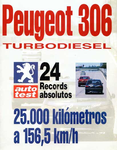 Peugeot 306 Diésel 24 Récords en Rafaela