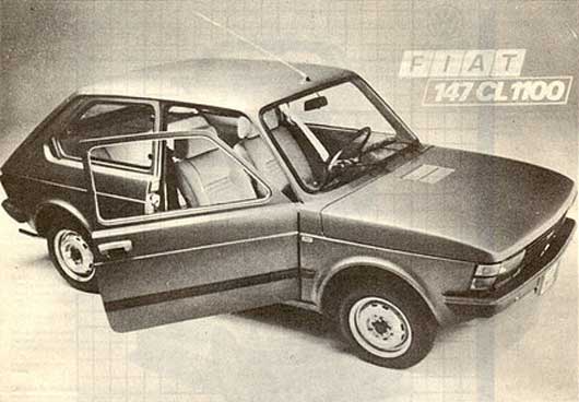 Fiat 147 Versi n CL con motor 1100 cm3