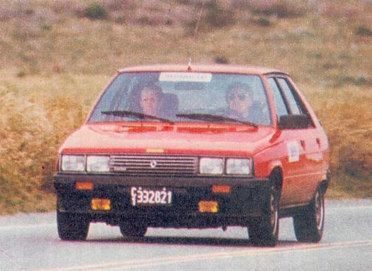 Renault 11 Turbo Caminos del sur de la provincia de Buenos Aires y bajo
