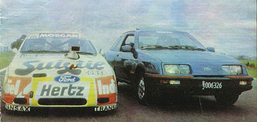 Ford Sierra XR4 (Standard) vs Ford Sierra TC2000