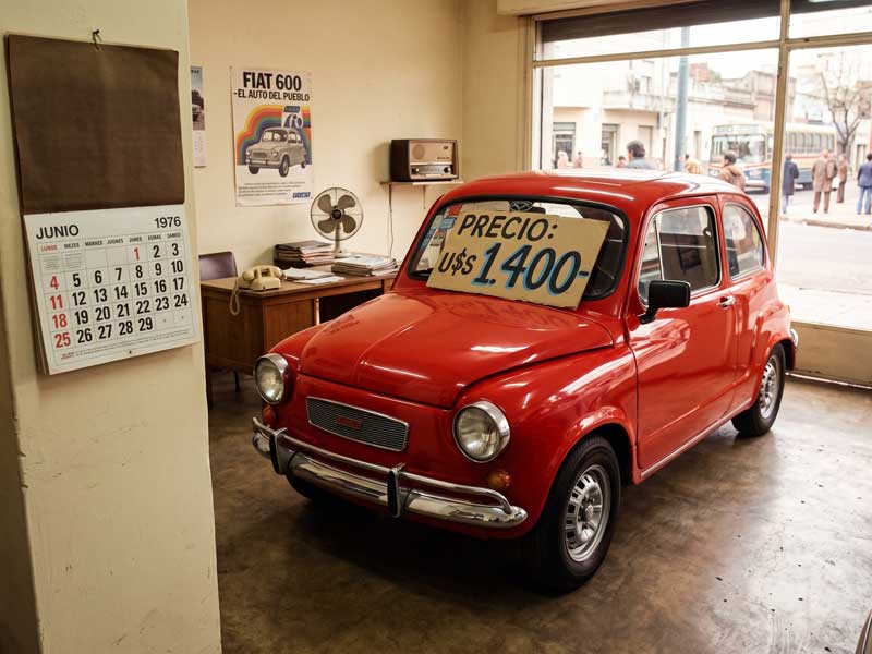 Venta de autos en 1976