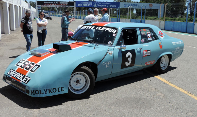 Chevy TC 4 puertas N&eacute;stor Jes&uacute;s Garc&iacute;a Veiga (primera Chevy ganadora en TC) 