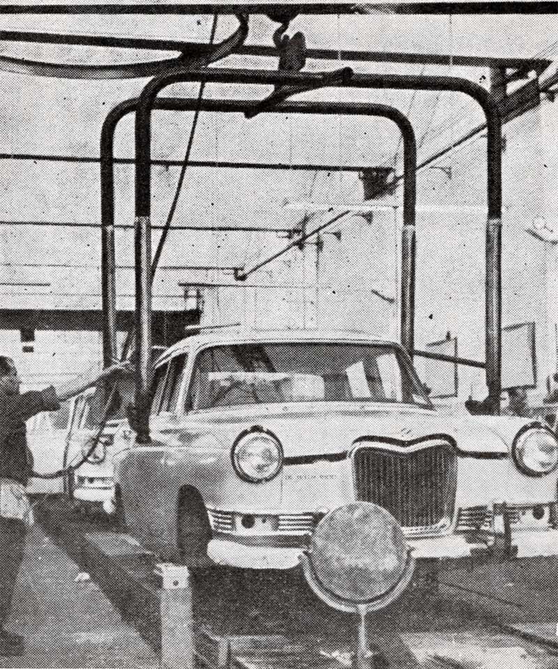 Proceso de armado del Siam Di Tella 1500 en Monte Chingolo