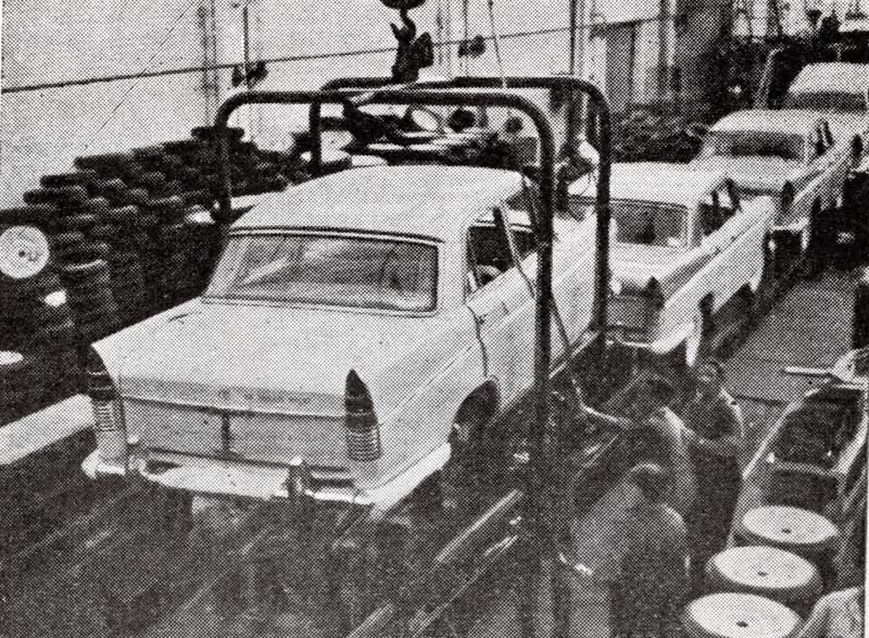 Proceso de armado del Siam Di Tella 1500 en Monte Chingolo