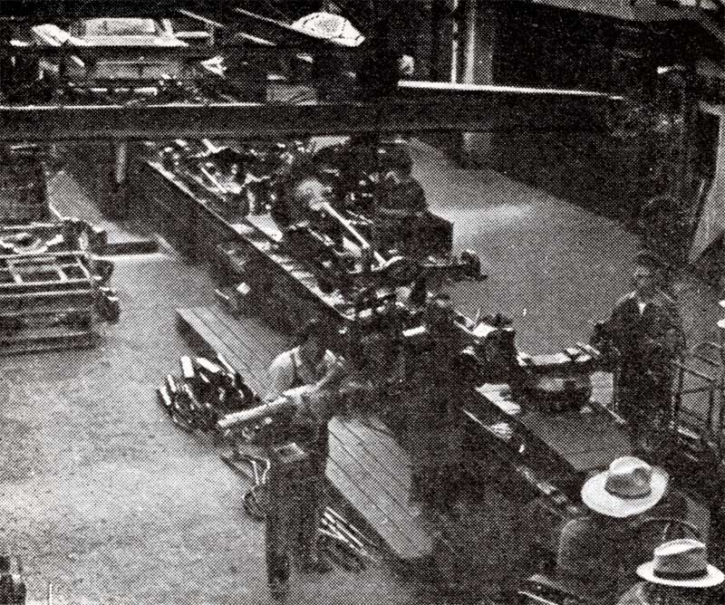 Proceso de armado del Siam Di Tella 1500 en Monte Chingolo