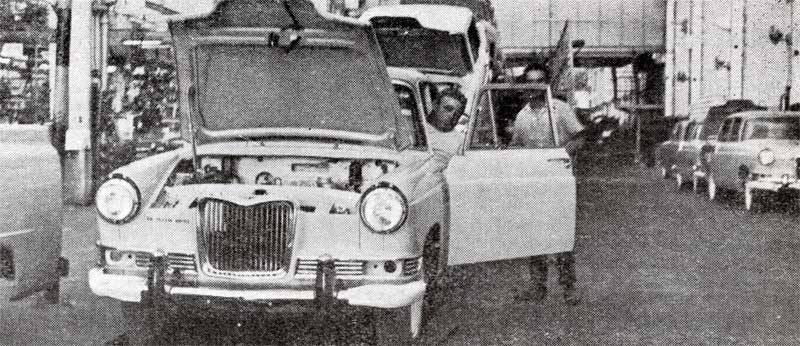 Proceso de armado del Siam Di Tella 1500 en Monte Chingolo