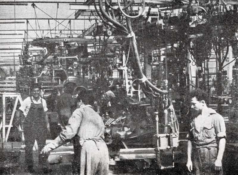 Proceso de armado del Siam Di Tella 1500 en Monte Chingolo