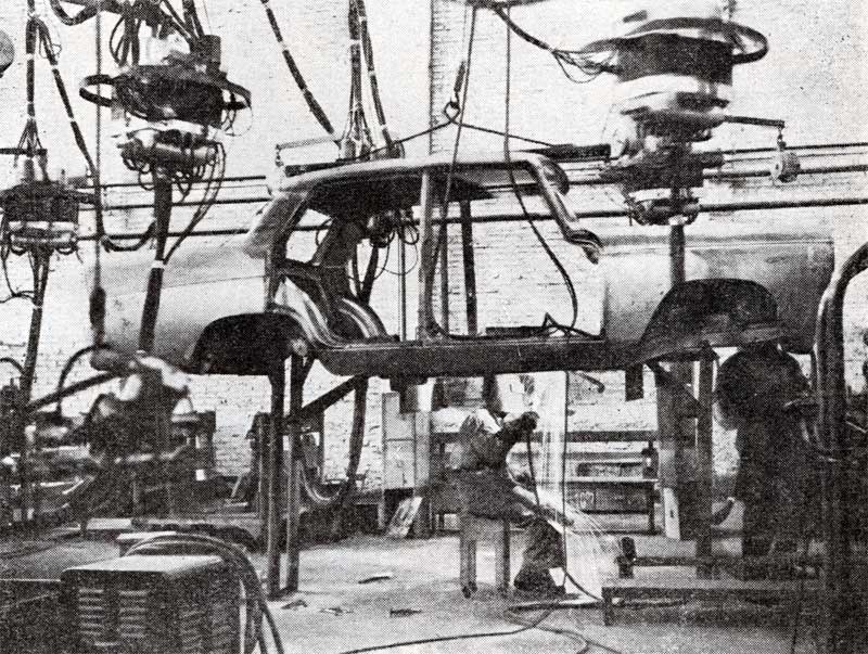 Proceso de armado del Siam Di Tella 1500 en Monte Chingolo