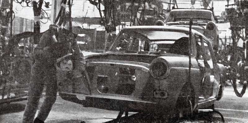 Proceso de armado del Siam Di Tella 1500 en Monte Chingolo