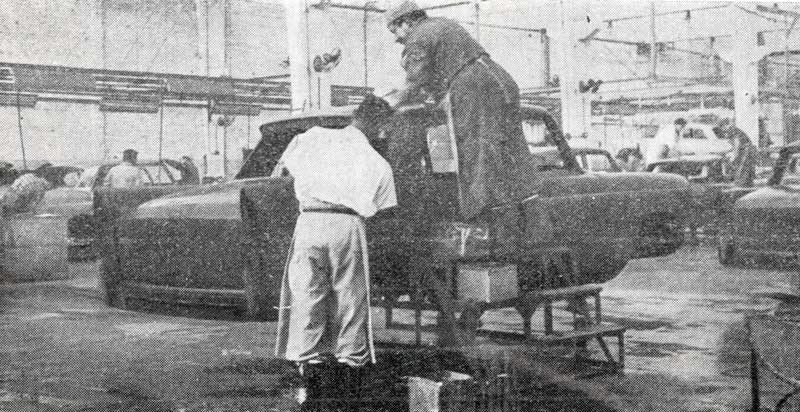 Proceso de armado del Siam Di Tella 1500 en Monte Chingolo