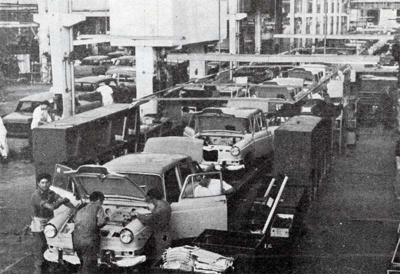 Proceso de armado del Siam Di Tella 1500 en Monte Chingolo