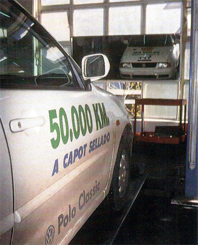 50.000 Km a capot cerrado con Volkswagen Polo Classic SD