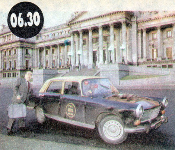 Buenos Aires - Rosario: Auto vs Avión con Ford Escort Ghia Año 1989