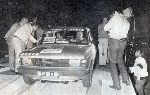 Prueba de consumo con Fiat 147