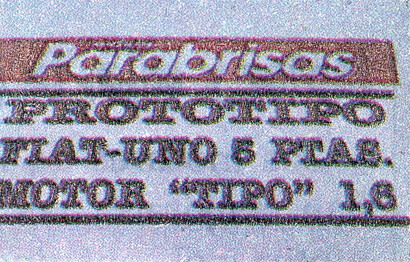 Fiat Uno SCV Tipo 1.6