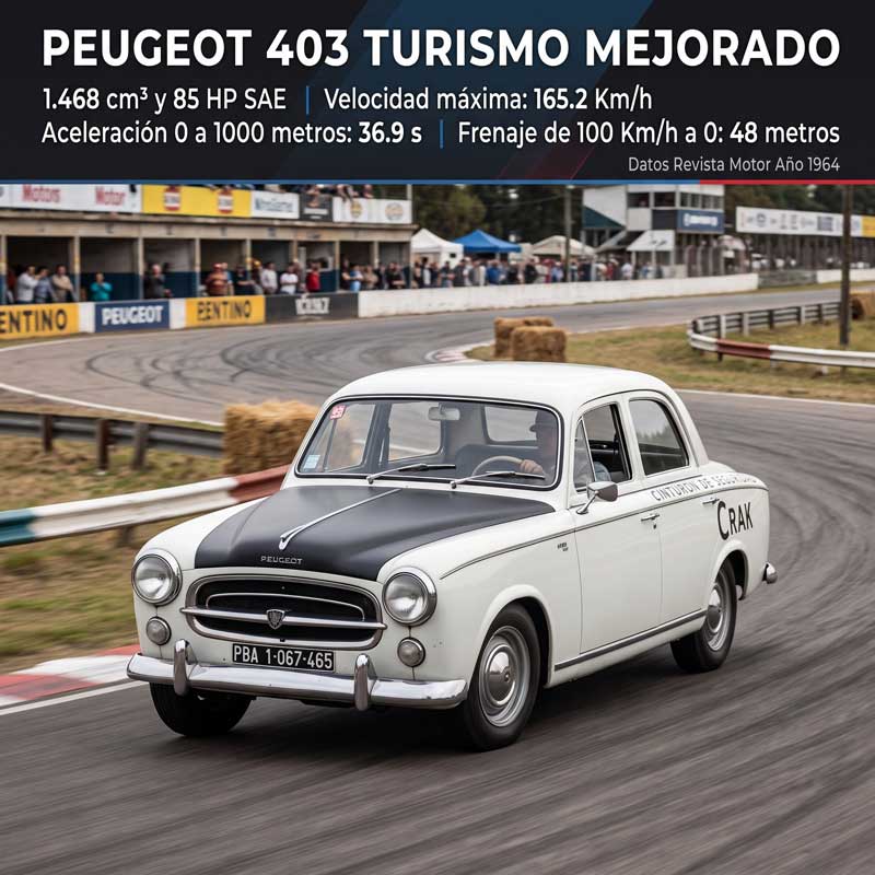 Peugeot 403 Turismo Mejorado