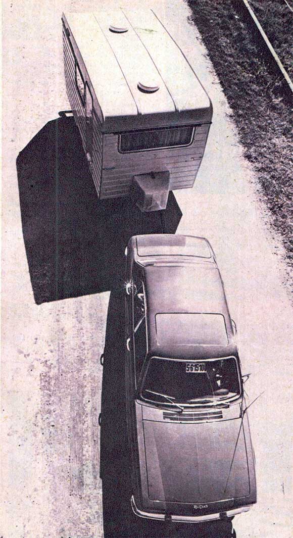 Peugeot 504 SE 2000 con Casa Rodante