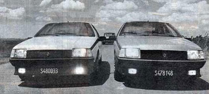 Renault Fuego Berta y Renault 18 Berta