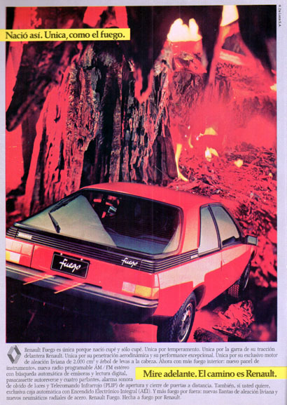 Renault Fuego GTX L&iacute;nea 1985