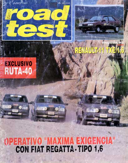Ruta 40: Operativo Máxima Exigencia con Fiat Regatta Tipo 1.6