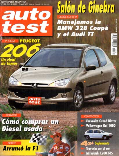 Peugeot 206 XS 1.6 3p