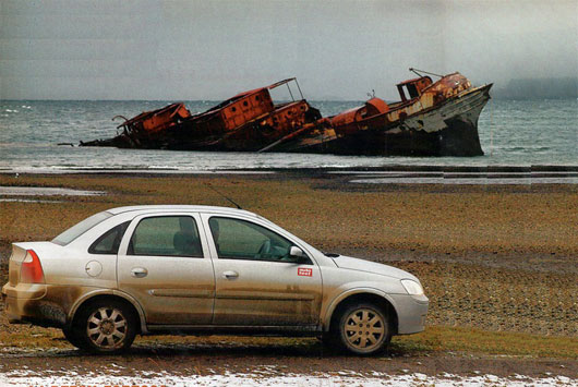 Tierra de fuego y mares malditos