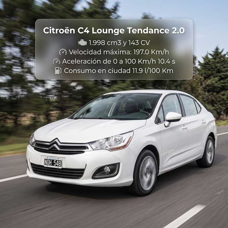 Citroën C4 Lounge Tendance 2.0