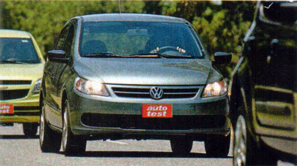 ChevroletAgile 1.4 LTZ vs Fiat Uno Attractive 1.4 Full vs Volkswagen Gol Trend 1.6 Pack Trend