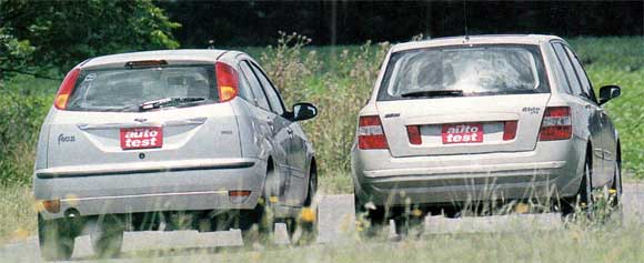 Ford Focus 1.8 TDCi vs Fiat Stilo 1.9 JTD
