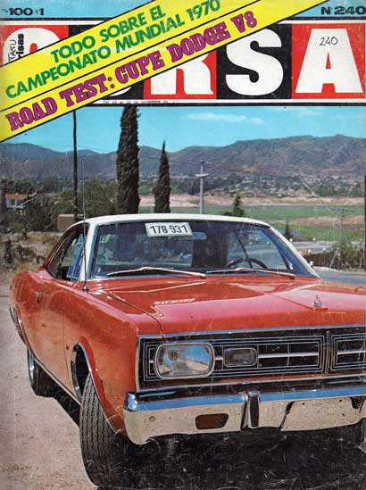 Dodge GTX V-8 Revista Corsa