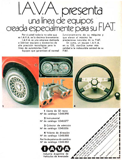 Fiat 128 IAVA TV 1300