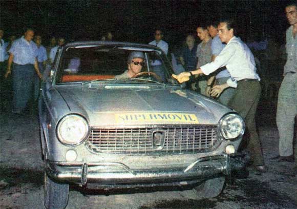24 Hs en Rafaela con Fiat 1500 Cupé