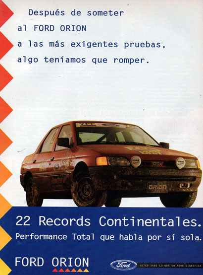 Ford Orion GLX 1.8