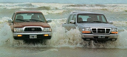 Ford Ranger 2.8 Limited 4x4 vs Toyota Hilux 3.0 SRV 4x4