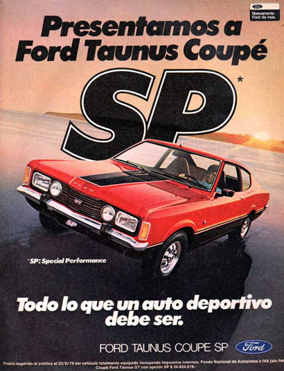 Ford Taunus GT SP Cupé