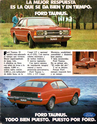 Ford Taunus GXL 2.300 - 1978