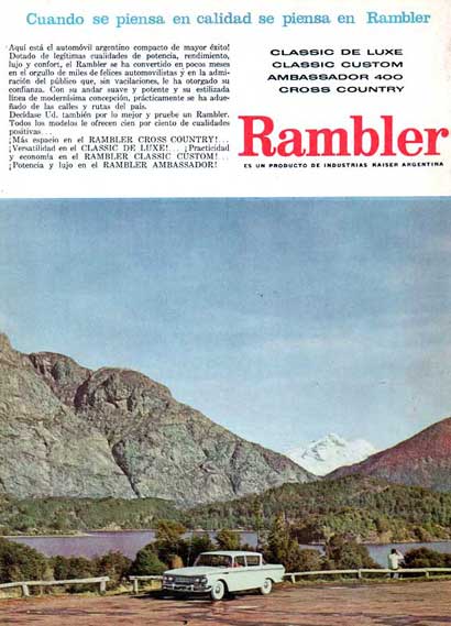 IKA Rambler Classic Custom 1962