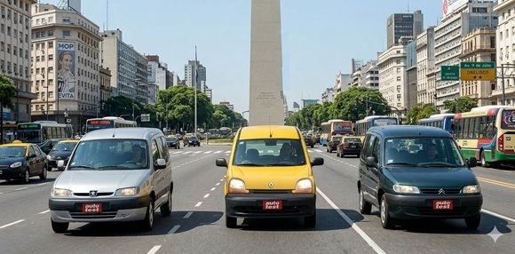 Citro&euml;n Berlingo Multispace 1.9 D vs Renault Kangoo RN 1.9 D vs Peugeot Partner Patag&oacute;nica 1.9 D