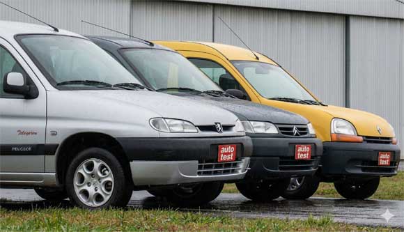 Citro&euml;n Berlingo Multispace 1.9 D vs Renault Kangoo RN 1.9 D vs Peugeot Partner Patag&oacute;nica 1.9 D
