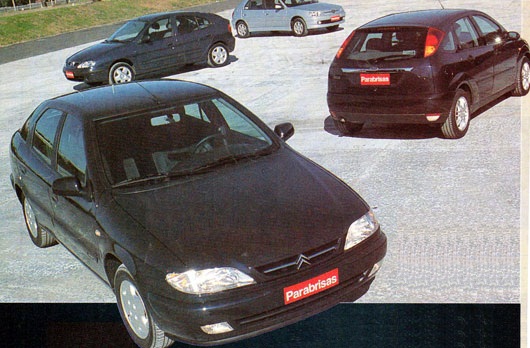 Citroën Xsara vs Peugeot 306 vs Renault Megane vs Ford Focus