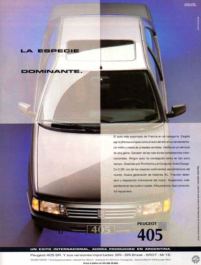 Peugeot 405 SRi ABS