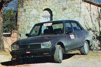 Road Test del Peugeot 504 SRD