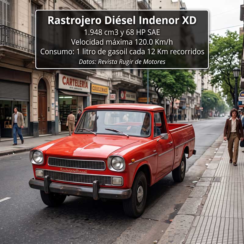Rastrojero Diésel Indenor XD