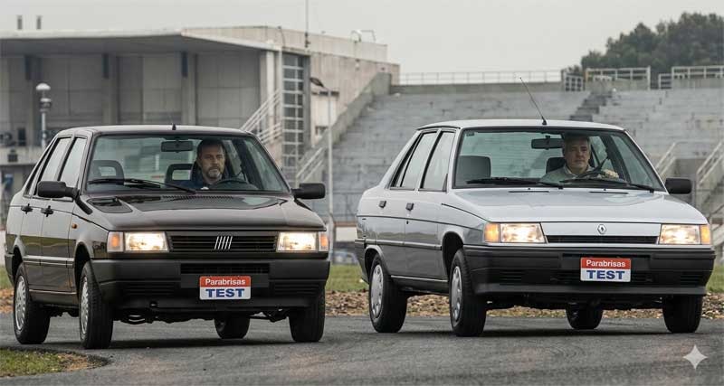Renault 9 GTL vs Fiat Duna SCL