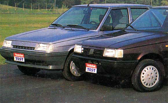 Renault 9 GTL vs Fiat Duna SCL