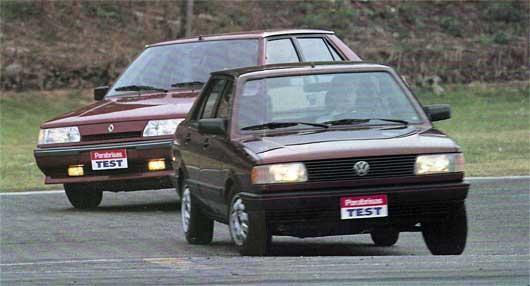 Renault 9 TXE vs Volkswagen Gacel GTS