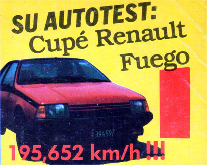 Renault Fuego GTX 2.2 Revista Su Auto