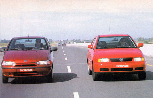 Fiat Siena EL 1.6 vs Volkswagen Polo Classic 1.6